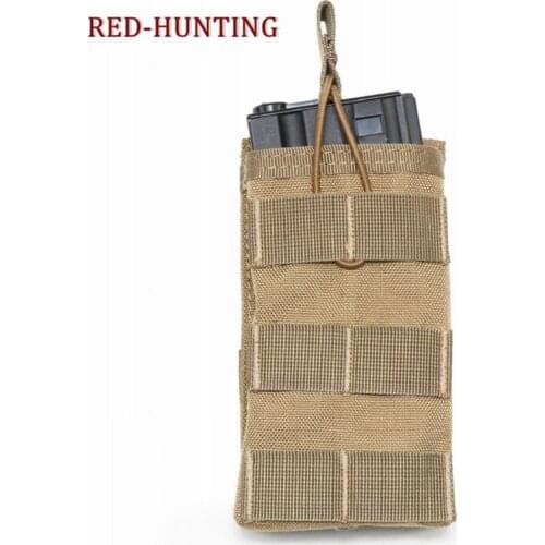 M4 M16 AR-15 Type Magazine Pouch Mag Holder Single Airsoft MOLLE Mag Pouch