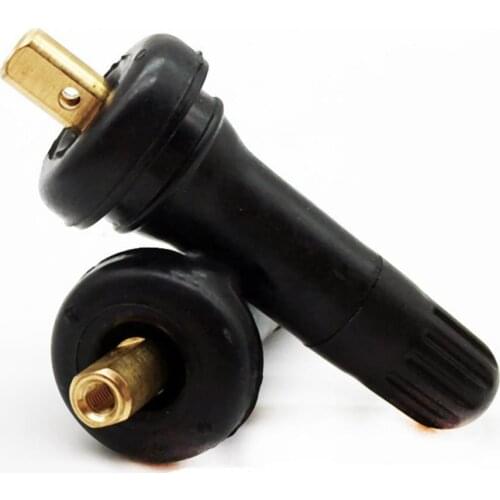 Mini Rubber Automobile Wheel Tire Valve Stems with Dust Caps Car Auto Accessory Auto Replacement Parts