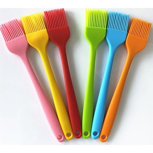 2020 New 1Pc Silicone Basting Pastry Brush Oil Brushes For Cake Bread Butter Baking Tools Kitchen Safety BBQ Brush