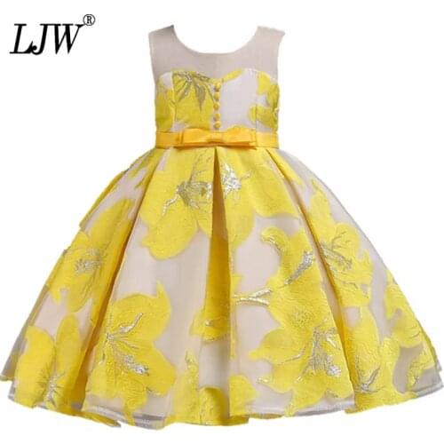 Teenager Party Dress Children Clothing Girl Dress Kids Clothes Flower Girls Dress For Wedding Birthday Party Baby Girl Dress