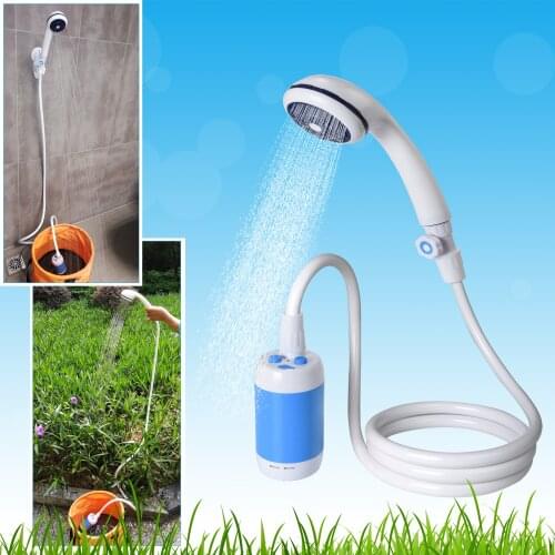 Camp Shower Portable Electric Shower Rechargeable Bathing Pump Shower Rechargeable Shower Camping pet Shower Outdoor Shower