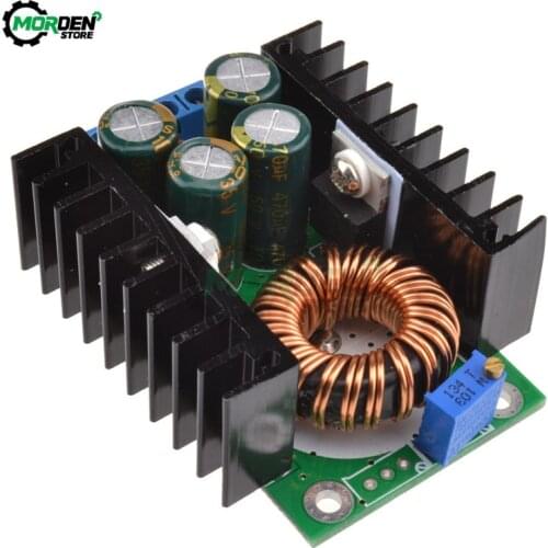 XL4016 DC-DC Adjustable DC 5-40V to DC 1.2-35V 9A/8A 300W Step Down Buck Converter Power Supply Module for Arduino