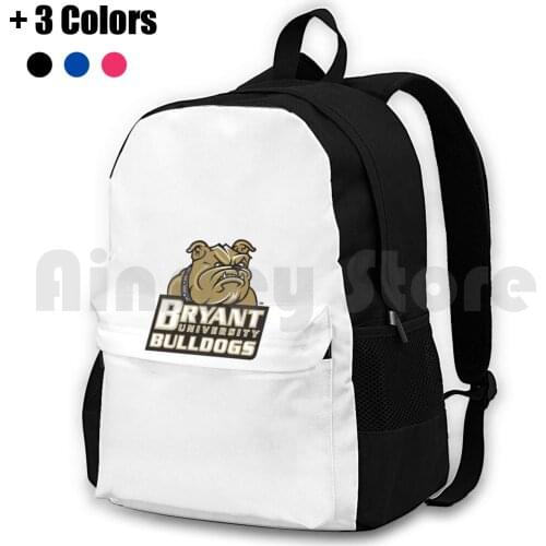 Bryant University Outdoor Hiking Backpack Riding Climbing Sports Bag Bryant University Dogs Dawg Bulldog Tupper Gold Sports