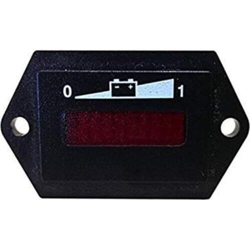 48V Led Battery Charge Indicator Meter,Fits Club Car DS and Precedent 48V Electric Golf Carts Replaces 101814201 103200701