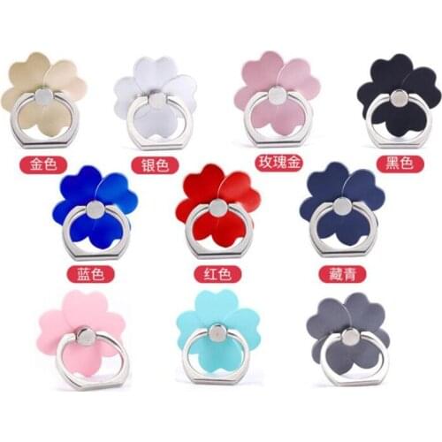 UVR Universal Mount Flower Mount Ring Stand Finger Holder Flexible Mobile Phone Holder For iPhone 6S Huawei Xiaomi Smartphones