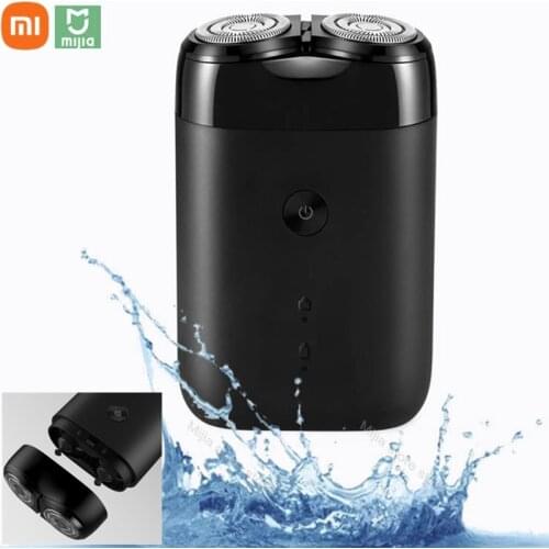 Original Xiaomi Mijia Electric Shaver 2 Floating Head Portable Waterproof Razor Shavers USB Rechargeable Steel for Men