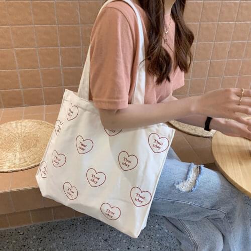 Youda Large Capacity Canvas Tote Shoulder Bags Fabric Cotton Cloth Reusable Shopping Bag for Women 2021 Beach Handbags Shopper