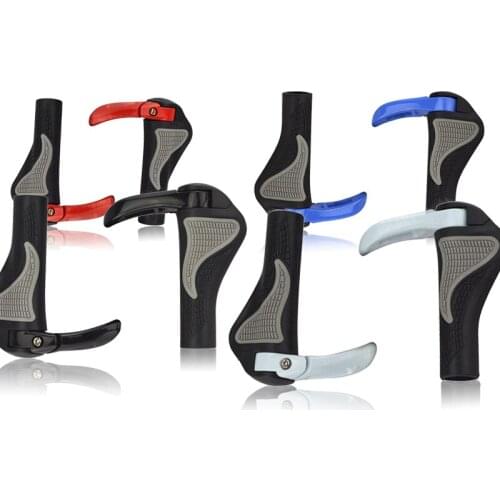 Kalosse Bicycle Parts Cycling Grips Mountain Bike Ergonomic Bicycle Handlebars Rubber