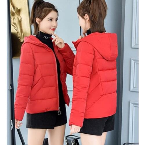 Female jacket new Korean winter thick coat fashion student coat plus size padded