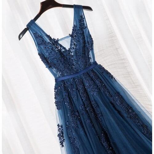 Robe De Soiree Wine Red Lace Beading Long night Dress Backless Bridal V neck Sleeveless Transparent Banquet Sexy Dress