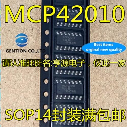 10Pcs MCP42010 MCP42010-I/SL SOP-14 Digital potentiometer IC chip in stock 100% new and original