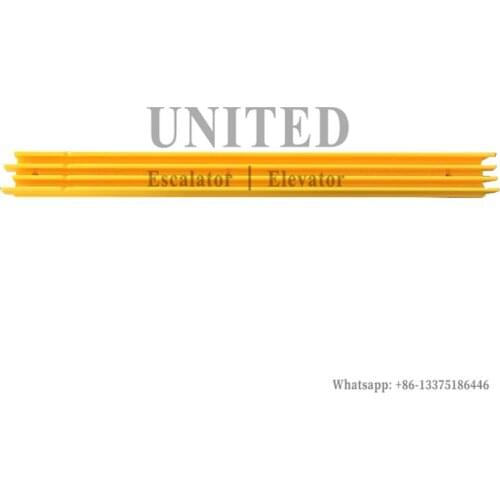 20pcs UNITED Escalator Yellow Plastic Demarcation Strip STP003B000-01A-6 LEFT