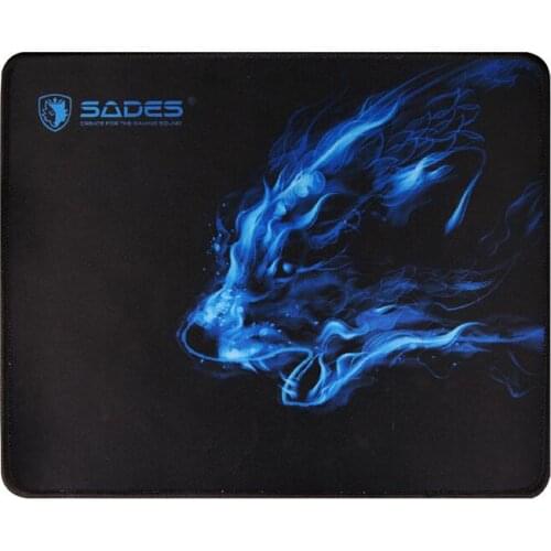 300*250*3 Mousepad Cool Wolf Pattern Anti Slip Laptop Computer PC Mousepad Gaming Mouse Pad Mat For Optical Mouse D18