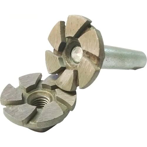 New 1PCS Dia.35mm Dry grinding Diamond Sintered Mounted Point Grinding Head Stone