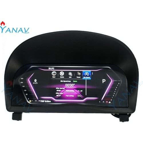 Android LCD instrument screen Car radio audio For-Toyota Vellfire Alphard 30 2015-2019 GPS Navigator dashboard Multimedia player