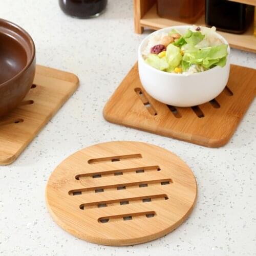 Bamboo Cup Dish Coaster
