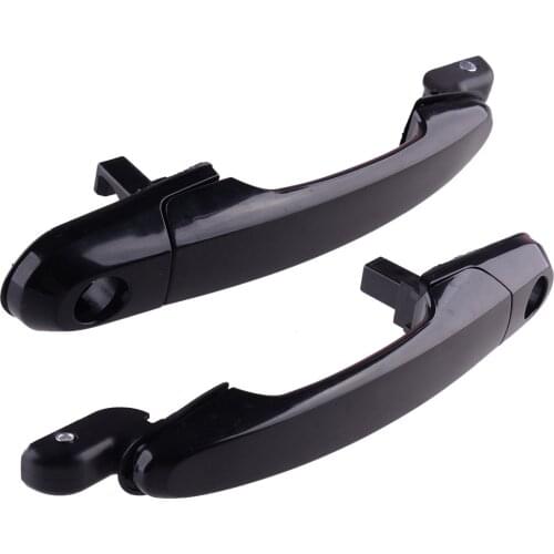 Beler 1 Pair 82650-2E020 82660-2E020 Car Front Exterior Outside Door Handle Fit for Hyundai Tucson 2005 2006 2007 2008 2009