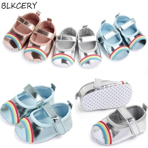 Brand New Fashion Infant Baby Girl Shoes Newborn Soft Anti-slip Bottom Princess Moccasins Toddler Loafers 1 Year Old for Walking