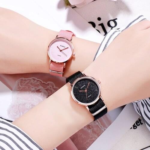 Womens Bracelet Watches Luxury Fashion Nylon Small Quartz Watch Women Simple Ladies Wristwatches Female Clock Relogio Feminino