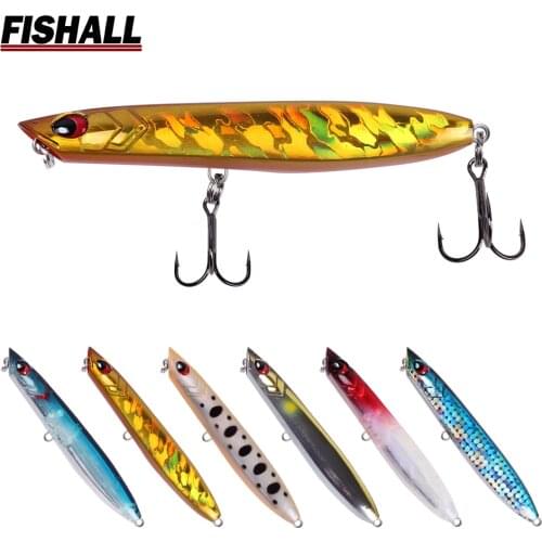 Dragon Walker Sinking Pencil Lure Wobbler 95mm 18.5g Walking Fishing Bass Pike Bait FP15