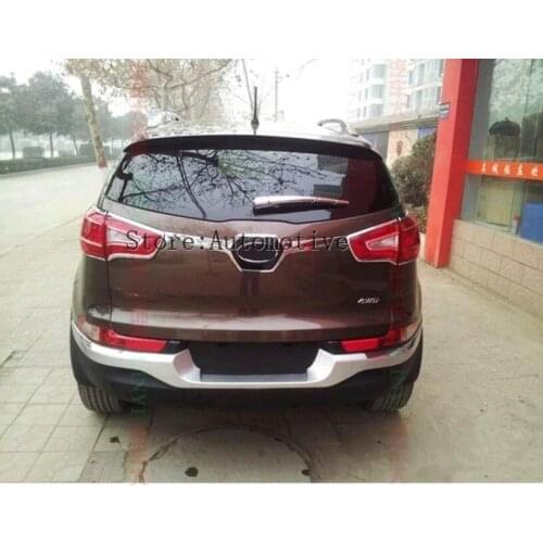 Chromed Rear Trunk Lid Cover Trim For Kia Sportage 2010 2011 2012 2013 2014 2015