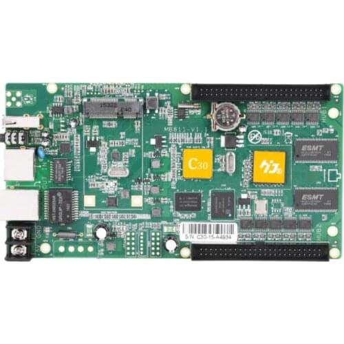 HUIDU HD-C30 C30 WIFI verison video and audio display RGB full color led control card