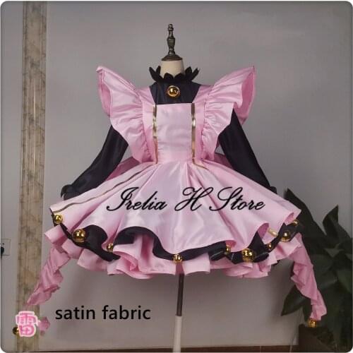 Irelia H Store Card Captor Sakura Anime Cosplay Sakura Black Cat Reka Cosplay costume dress female can custom made