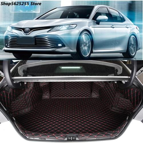 Car Trunk Mat For Toyota Camry 70 V70 XV70 2019 2020 2021 Accessories Waterproof Full Encirclement Case Carpet Trunk Pat