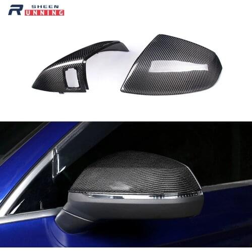 For Audi Q5 SQ5 Q7 SQ7 Carbon Fiber Rear View Mirror Cover 2009- 2017 2018 2019 Q5 Q7 Mirror Cover