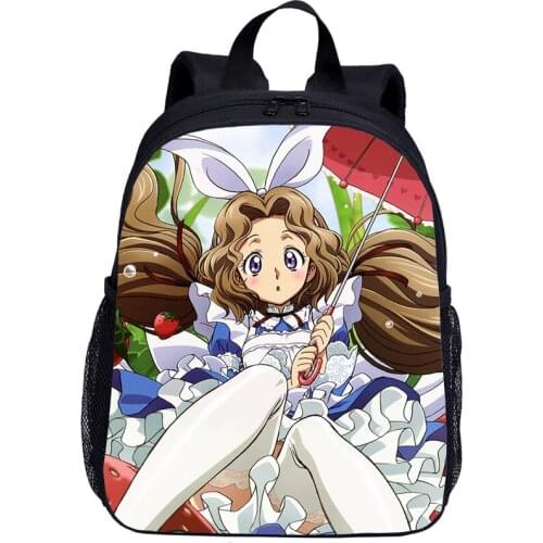 3D Code Geass Printing Mini Backpack Girls Bookbag Shoulder Bag Kindergarten Kids Small Bagpack Baby Boys School Backpack Cheap