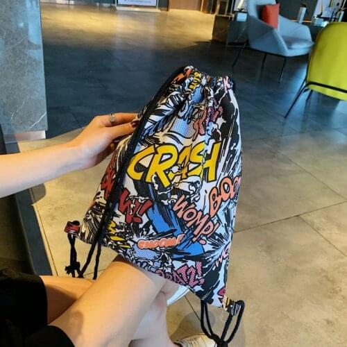 Fashion Portable Drawstring bags Girls Shoes Bags Women Cotton Travel Pouch Storage Clothes handbag High Quality Makeup bags #QW