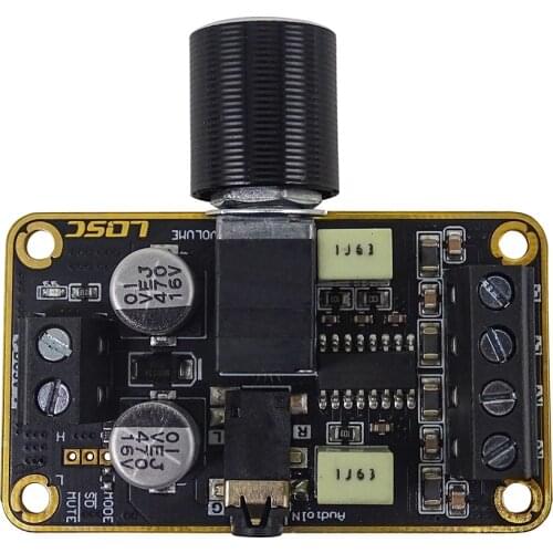 NEW 5Wx2 Stereo Dual Channel Digital Amplifier Board PAM8406 Audio Amplifier Module 5V Class D Amplifier