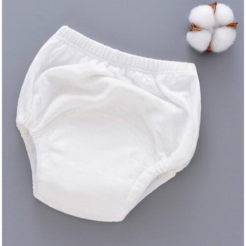 Summer Baby Training Pants Leak-Proof Washable Waterproof Cotton Baby Diapers Toddler Girl Hollow Thin Clean Diapers Underwear