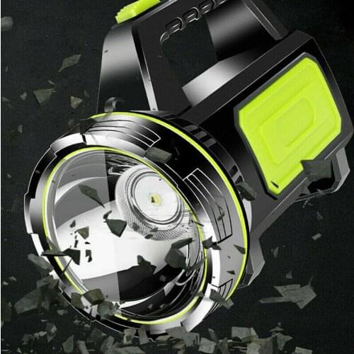 Portable LED Handheld Searchlight For Camping Fishing Repairing Waterproof Lighting Tool USB Rechargeable Spotlight Work Light