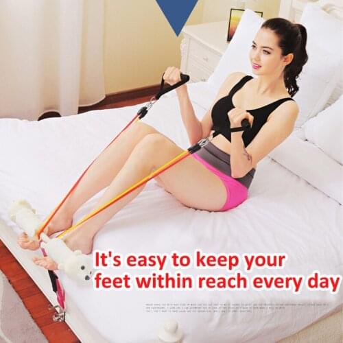 Simple and multi-functional abdominal reduction sit-up set indoor fitness equipment for abdominal fitness on the bed