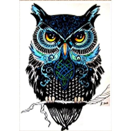 DIY special owl diamond painting special owl animals dimaond embroidery full drill owl diamond painting mosaic full round drill