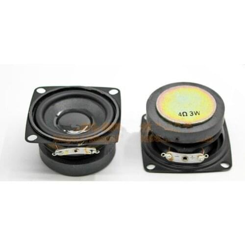 SOTAMIA 2Pcs 53mm Portable Audio Speakers DIY Stereo Music Sound Mini Amplifier Speaker Driver 4 Ohm 3W 45 Magnetic Home Theater