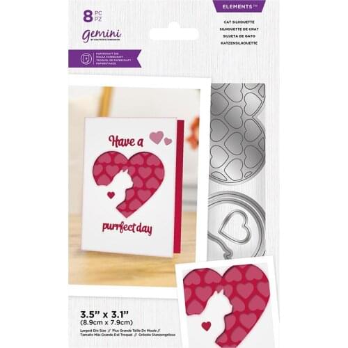 2021 AliliArts Metal Cutting Dies Cat Silhouette diy Scrapbooking Photo Album Decorative Embossing PaperCard Crafts Die