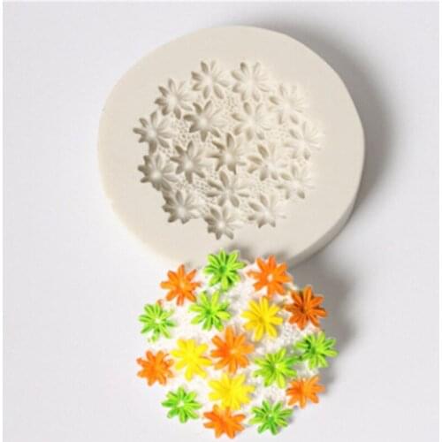 3D Creative Flower Three-Dimensional Silicone Cake Mold Fondant Chocolate Candy DIY Cake Decoration Baking Cake Tools