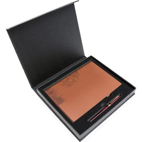 A5 B5 Leather Notebook Diary Notepad Sketchbook Traveler Journal Planner Agenda M17F