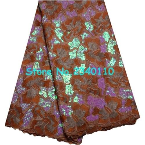 African Sequins Lace Fabric Swiss Voile Lace.High quality fashion French Voile Guipure tulle Lace Fabrics PL10257
