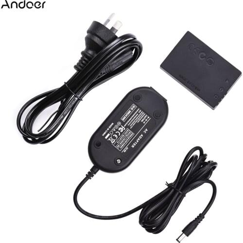 Andoer DR-E12 Dummy Battery AC Power Adapter Camera Power Supply with Power Plug for Canon EOS M100 M M2 M10 M50