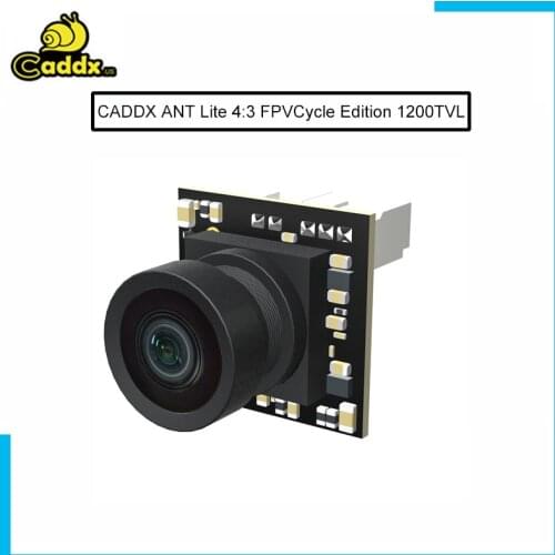 CADDX ANT Lite 4:3 FPVCycle Edition 1200TVL FOV165 Global WDR PAL/NTSC Switchable Micro FPV Camera for FPV Racing Tinywhoop