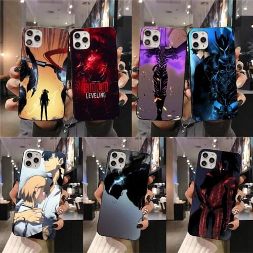 Solo leveling igris Phone Case for iphone 12 pro max mini 11 pro XS MAX 8 7 6 6S Plus X 5S SE 2020 XR case