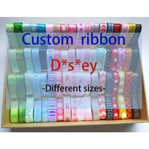 Cartoon Image Designer Printed Grosgrain/satin Ribbon 10 Yards for DIY Sewing and Hair Bow Accessories