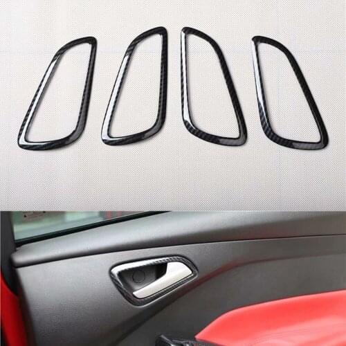 For Ford Focus 2012 Car Interior Door Handle Frame Trim Styling New ABS Car Accessories