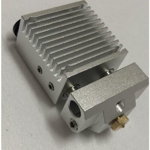 3D printer Dual Nozzle Hot End for E3D Cyclops+ Print Head 2in1out Mixed Color Printing CNC machining