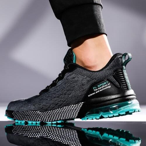 Breathable Running Shoes for Men Air Cushion Sport Non-slip Men Sneakers Walking Jogging New Outdoor Mens Shoe Big Size 39-46
