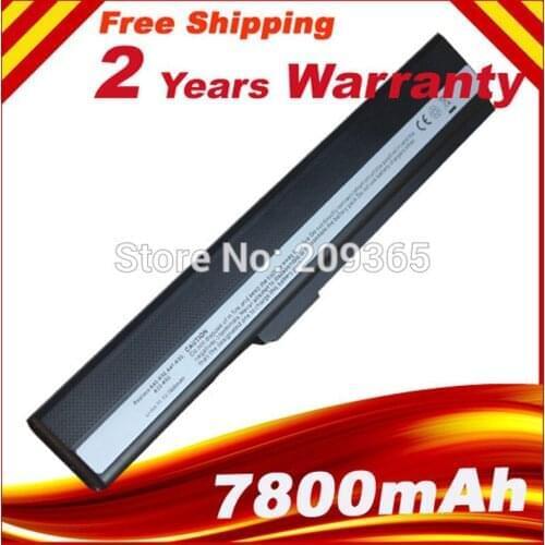 HSW [Special Price] Laptop Battery For Asus A52 A52J K42 K42F K52F K52J Series,70-NXM1B2200Z A31-K52 A32-K52 A41-K52 A42-K52 9C