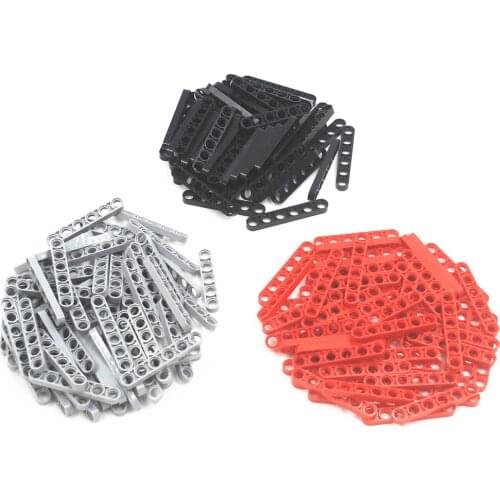 Building Blocks MOC Technic Parts 30pcs TECHNIC 6M HALF BEAM compatible with lego for kids boys toy